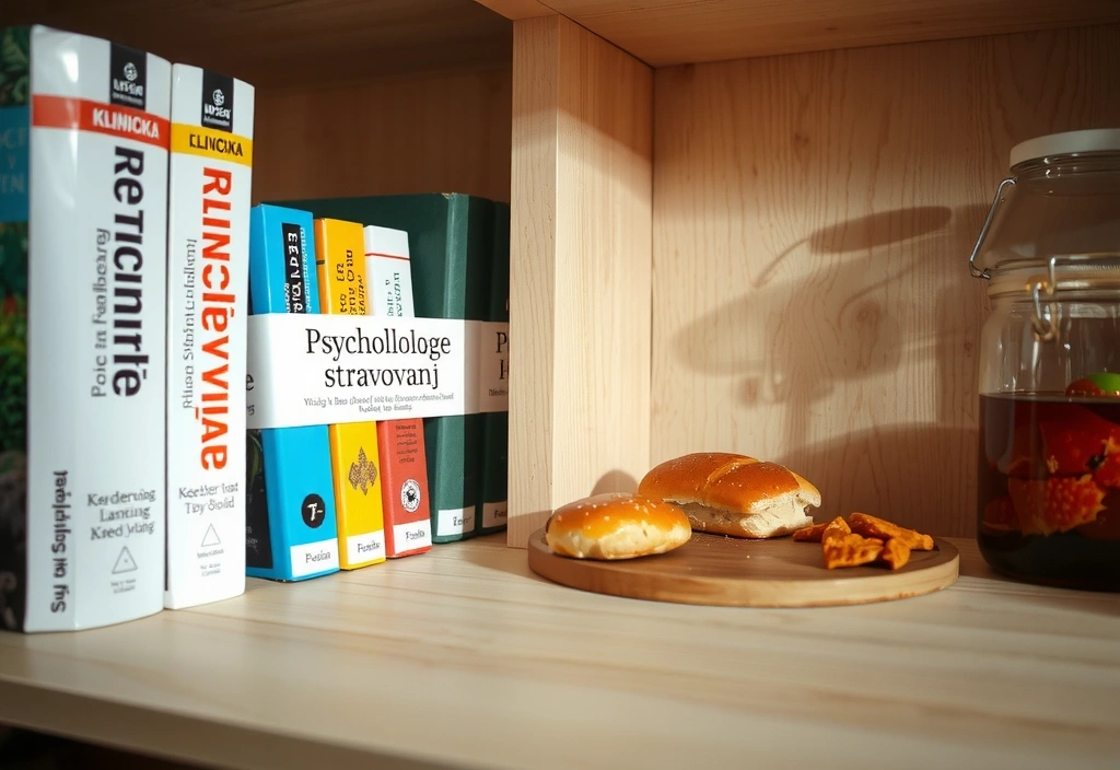 Knihovna odborné literatury s štítky